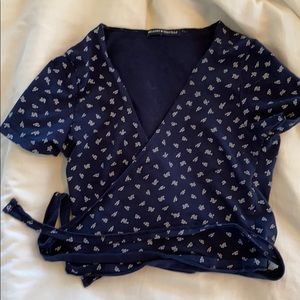 Brandy Melville wrap top